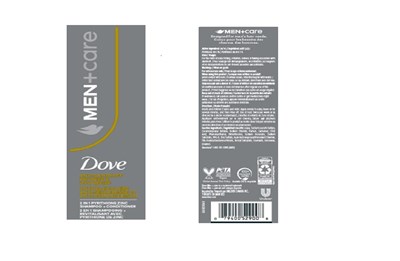 Label (Dove Men + Care Anto Dandruff Dryness And Itch Relief 2 In 1 Shampoo + Conditoner 197   Artwork)